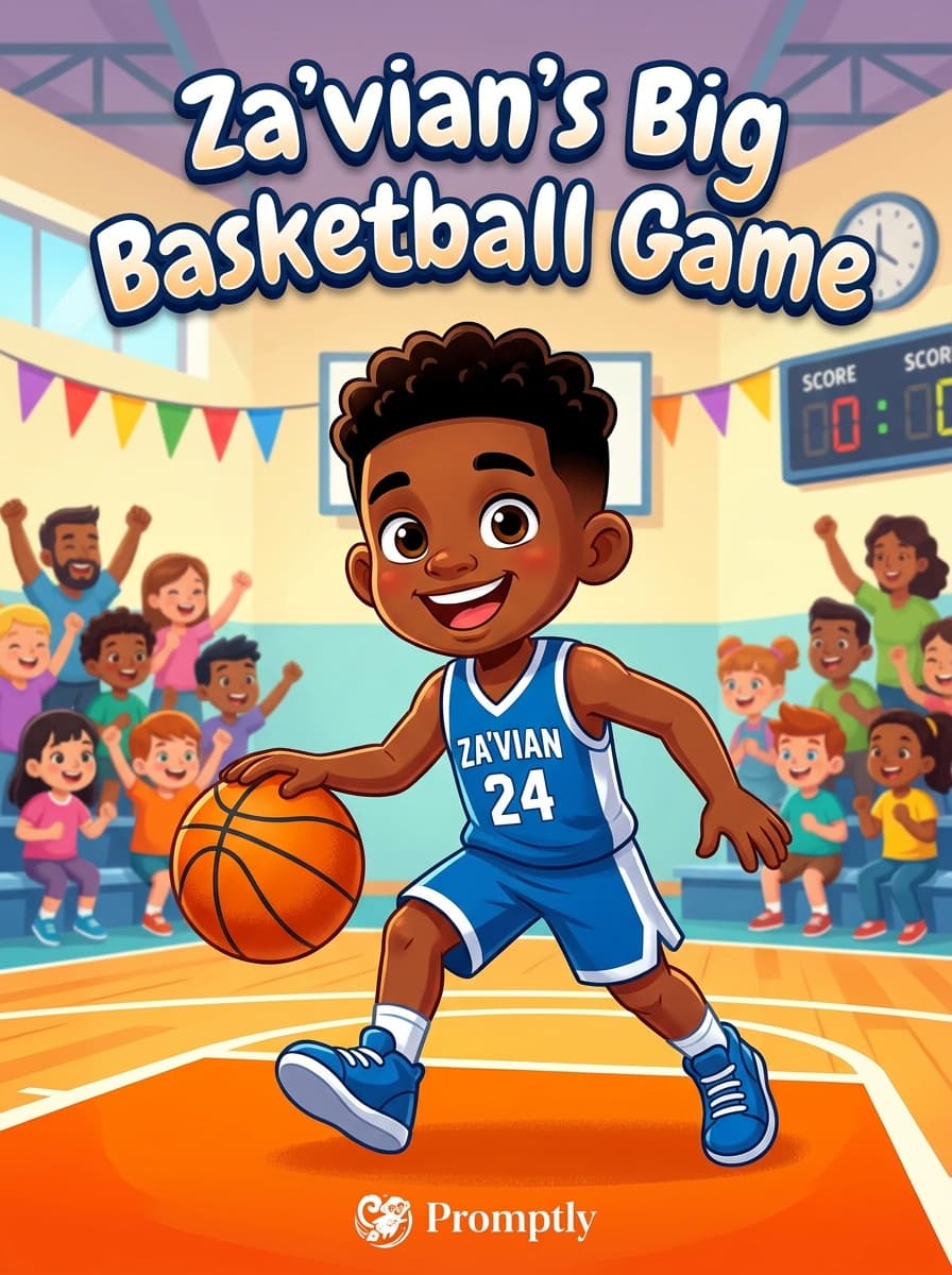 Za'vian's Big Basketball Game